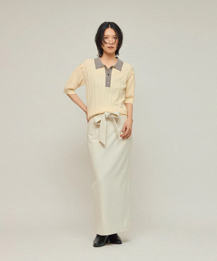 Double Cross Tight Skirt