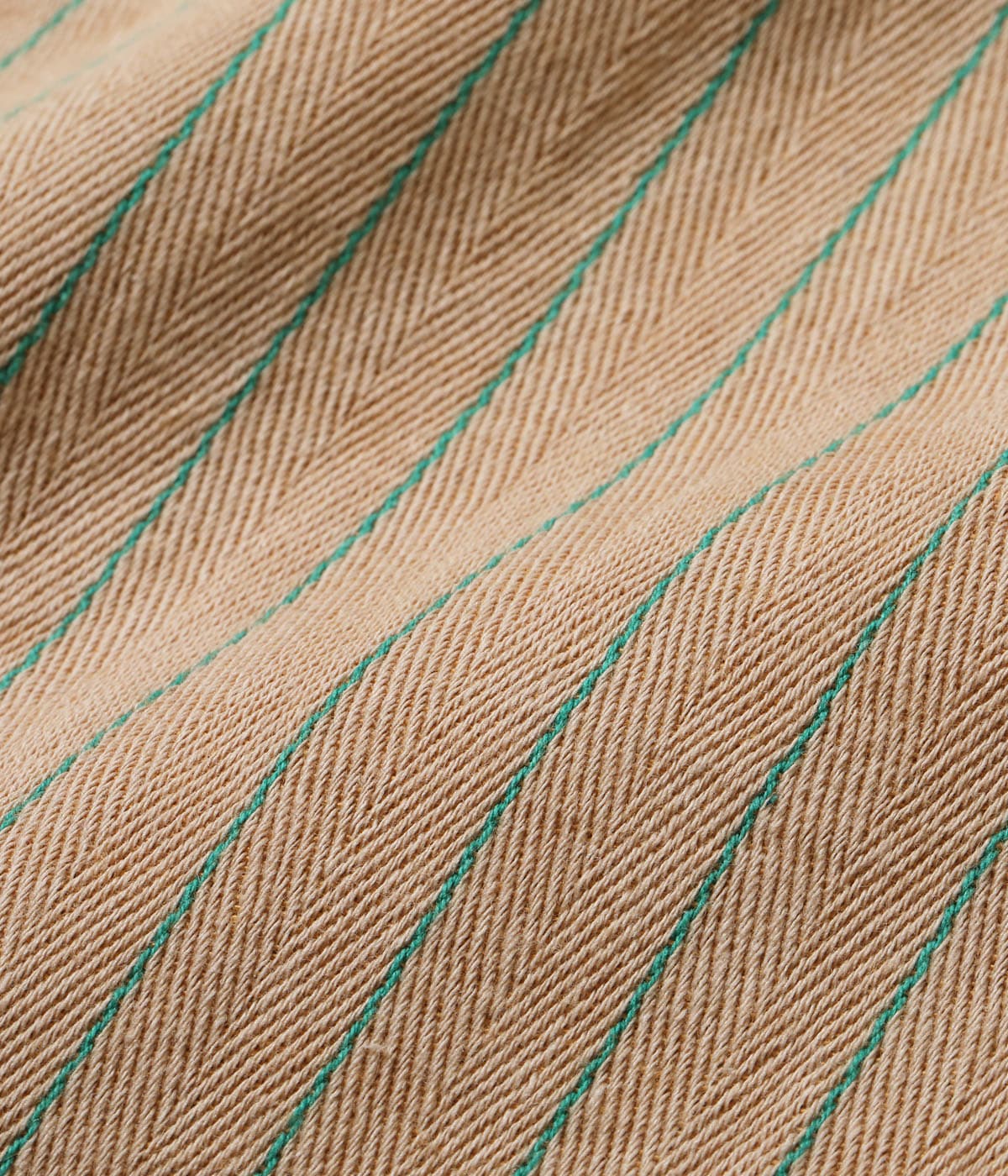 Coke Stripe Work Shirt With Embroidered