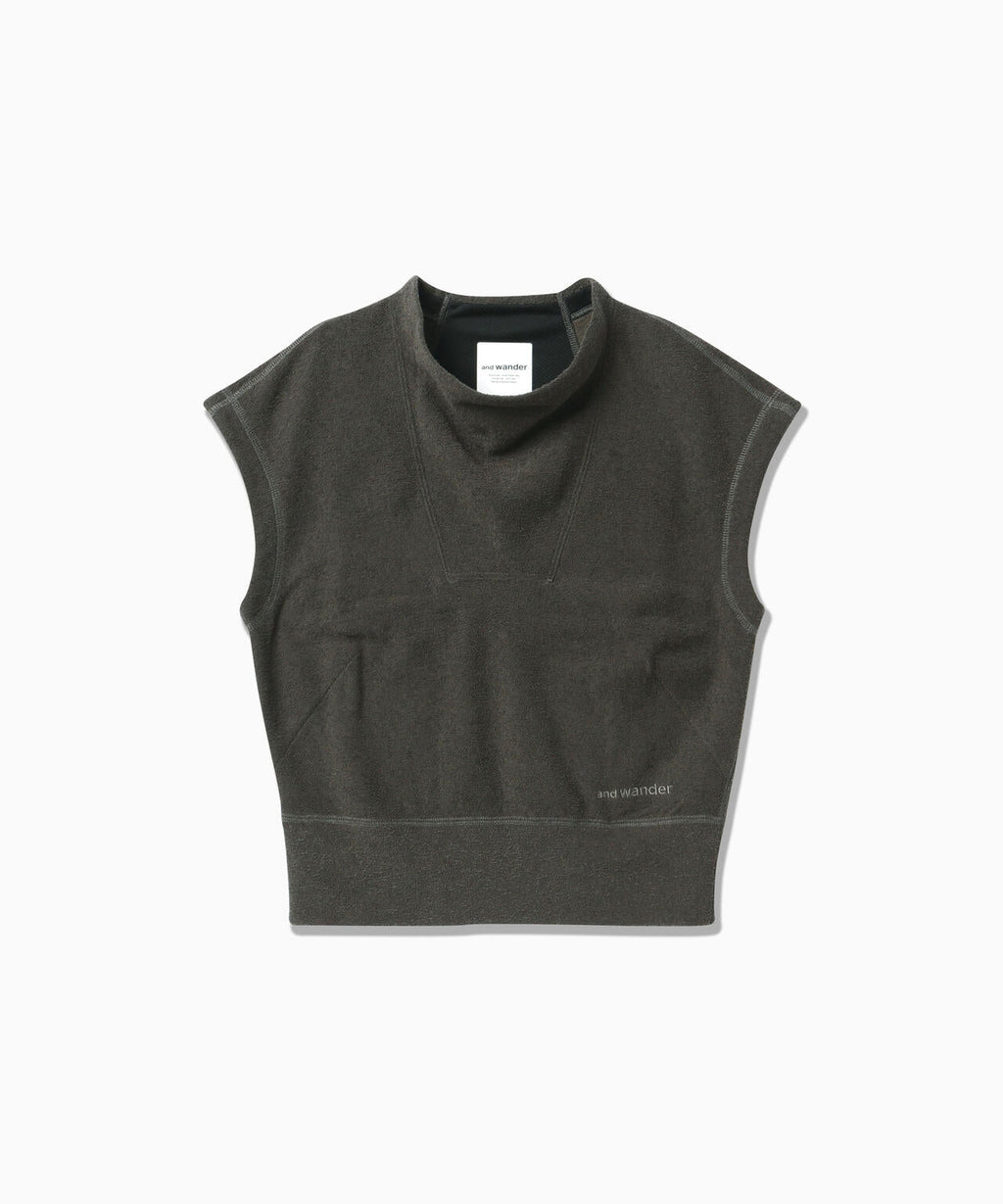 PE warm pile vest (W)