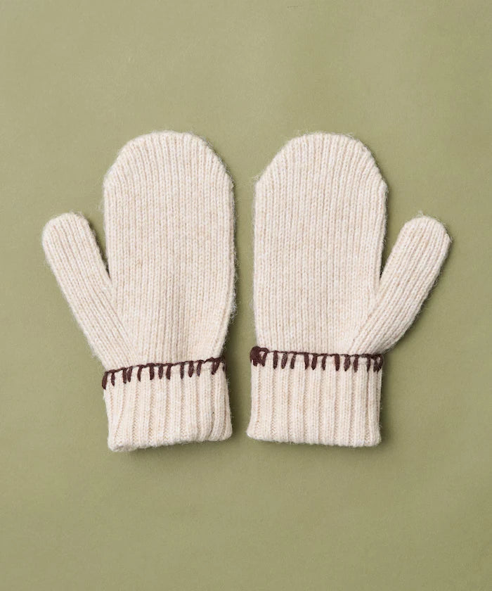 Colorful Blanket Stitch Mittens