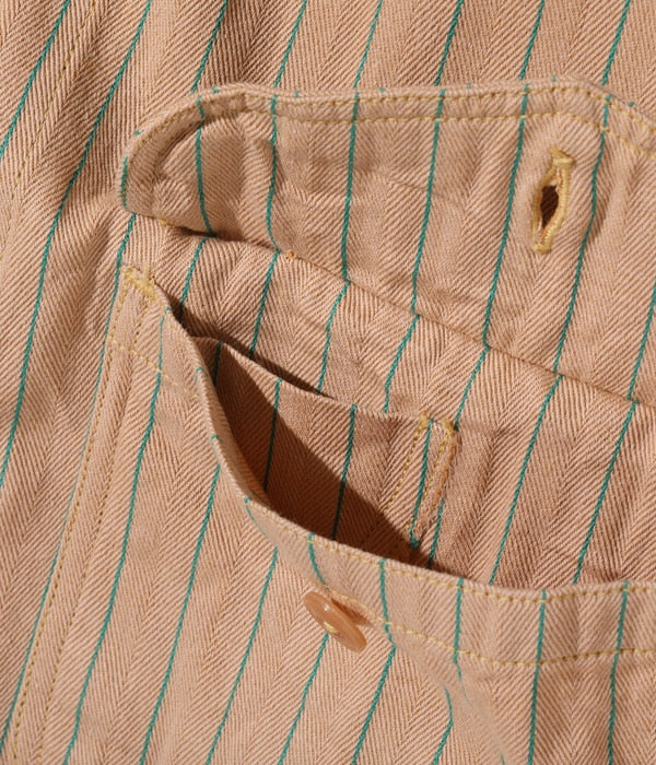 Coke Stripe Work Shirt