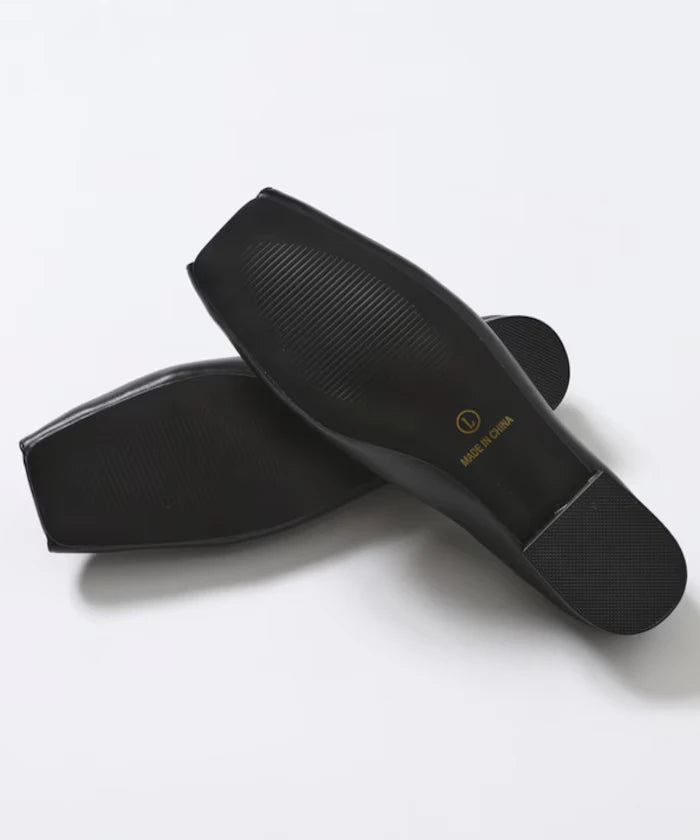 Nuance Plate Open Toe Shoes