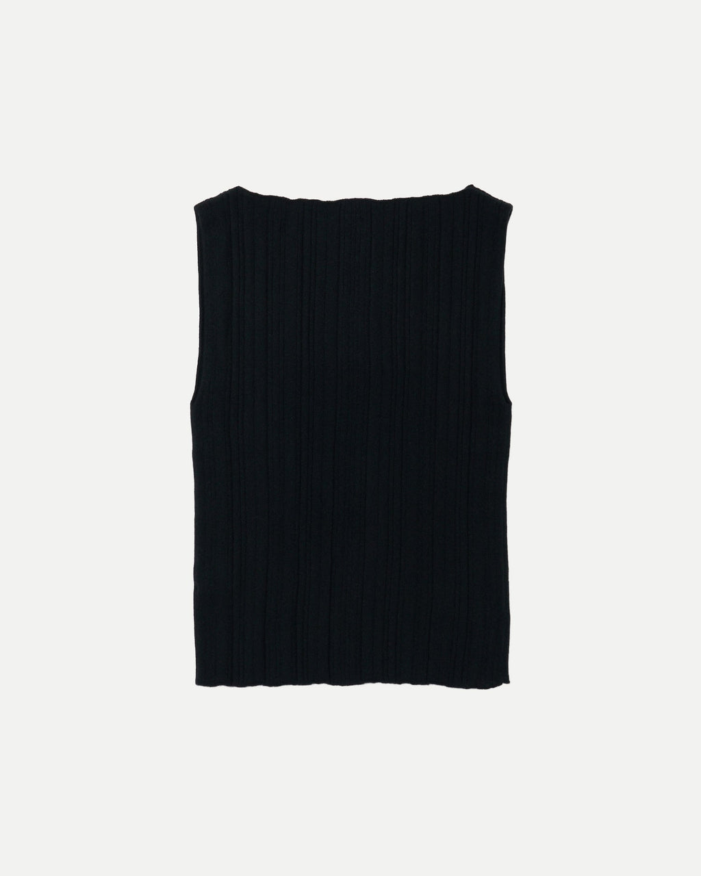 BABY CASHMERE NO SLEEVE PULLOVER
