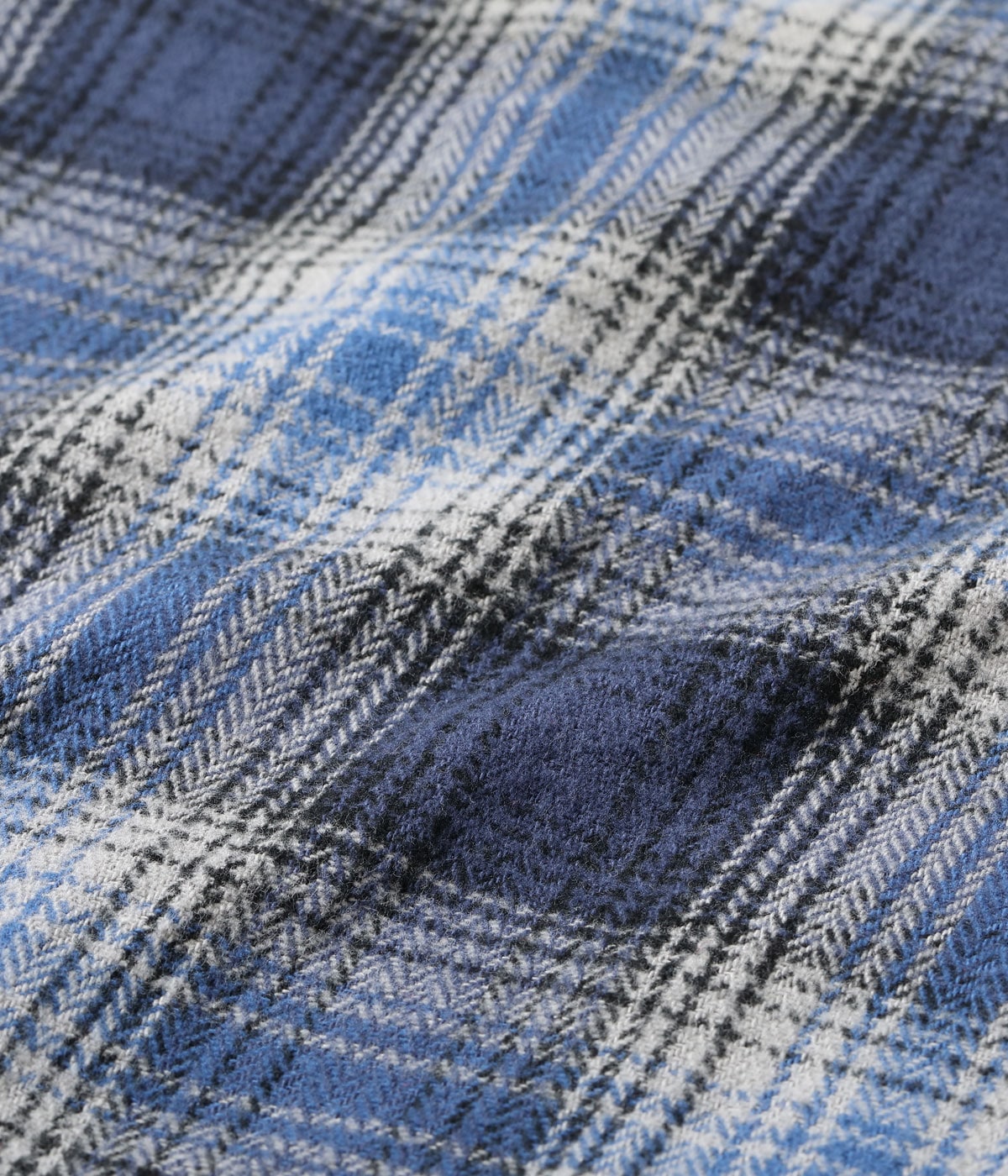 FICTION ROMANCE HERRINGBONE TWILL CHECK WORK SHIRT