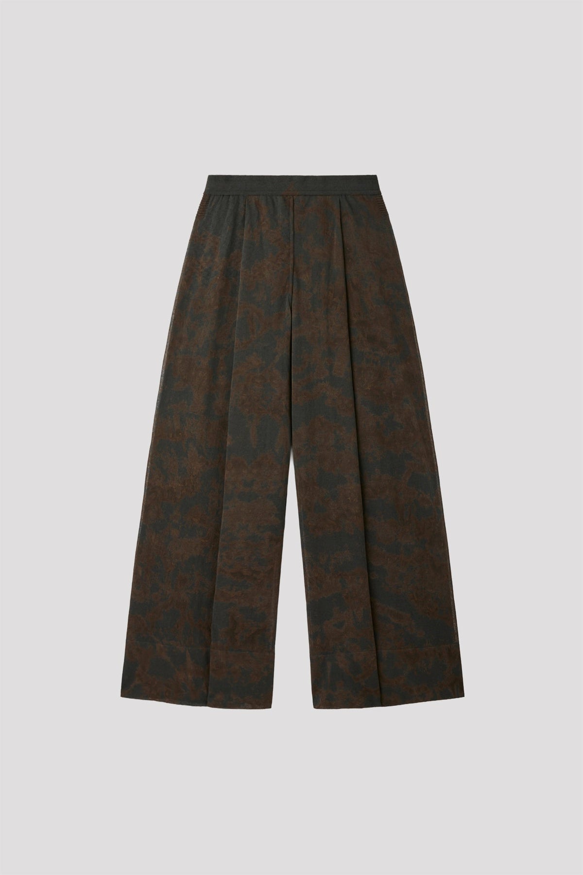 DYEING TC LUCENT SEMI WIDE PANTS