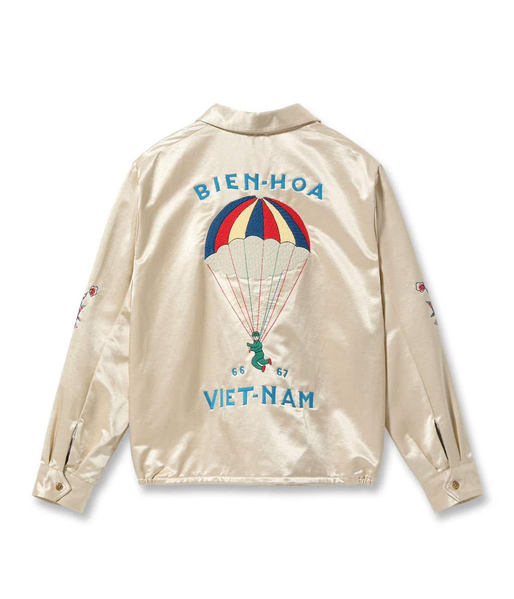 Mid 1960s Style Satin Vietnam Jacket "PARACHUTE"