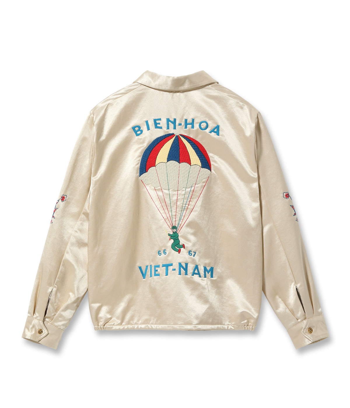 Mid 1960s Style Satin Vietnam Jacket "PARACHUTE"