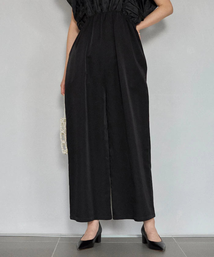 2WAY Flower Sheer Jacquard Docking All-in-One