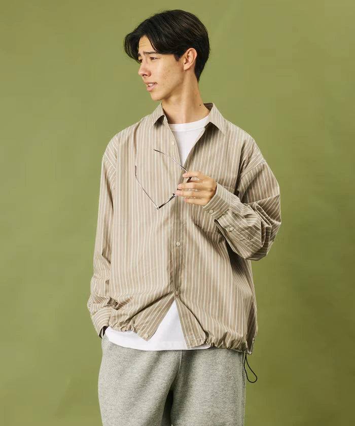 FREAK'S STORE for BEACH & FES Typewriter Spindle Regular Collar Shirt