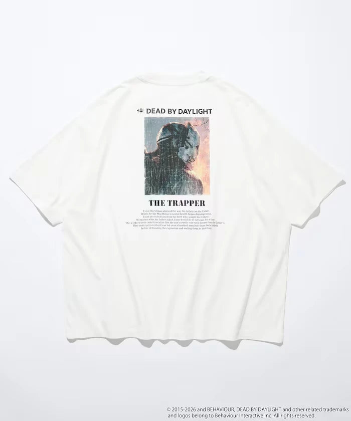 Dead By Daylight Exclusive The Trapper Photo Back Print Crew Neck T-Shirt