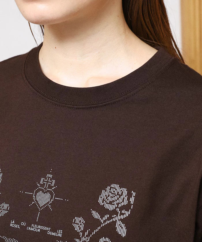 Organic Cotton Dot Graphic T-Shirt