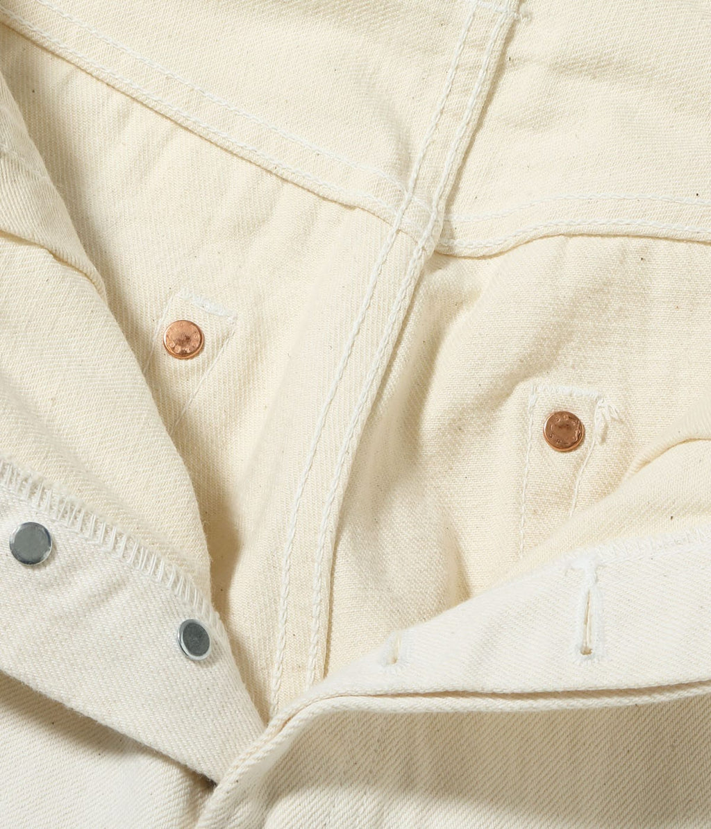 13oz. White Denim '1947 Model' (Regular Straight)