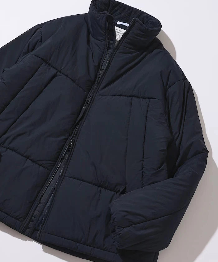 PRIMALOFT PUFF JACKET / Primaloft Stand Collar Puff Jacket / Insulated Blouson