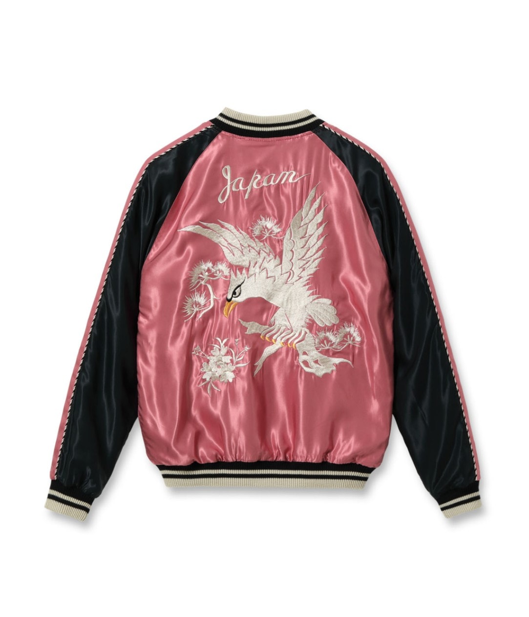Early 1950s Style Acetate Souvenir Jacket “WHITE EAGLE” × “LANDSCAPE”
