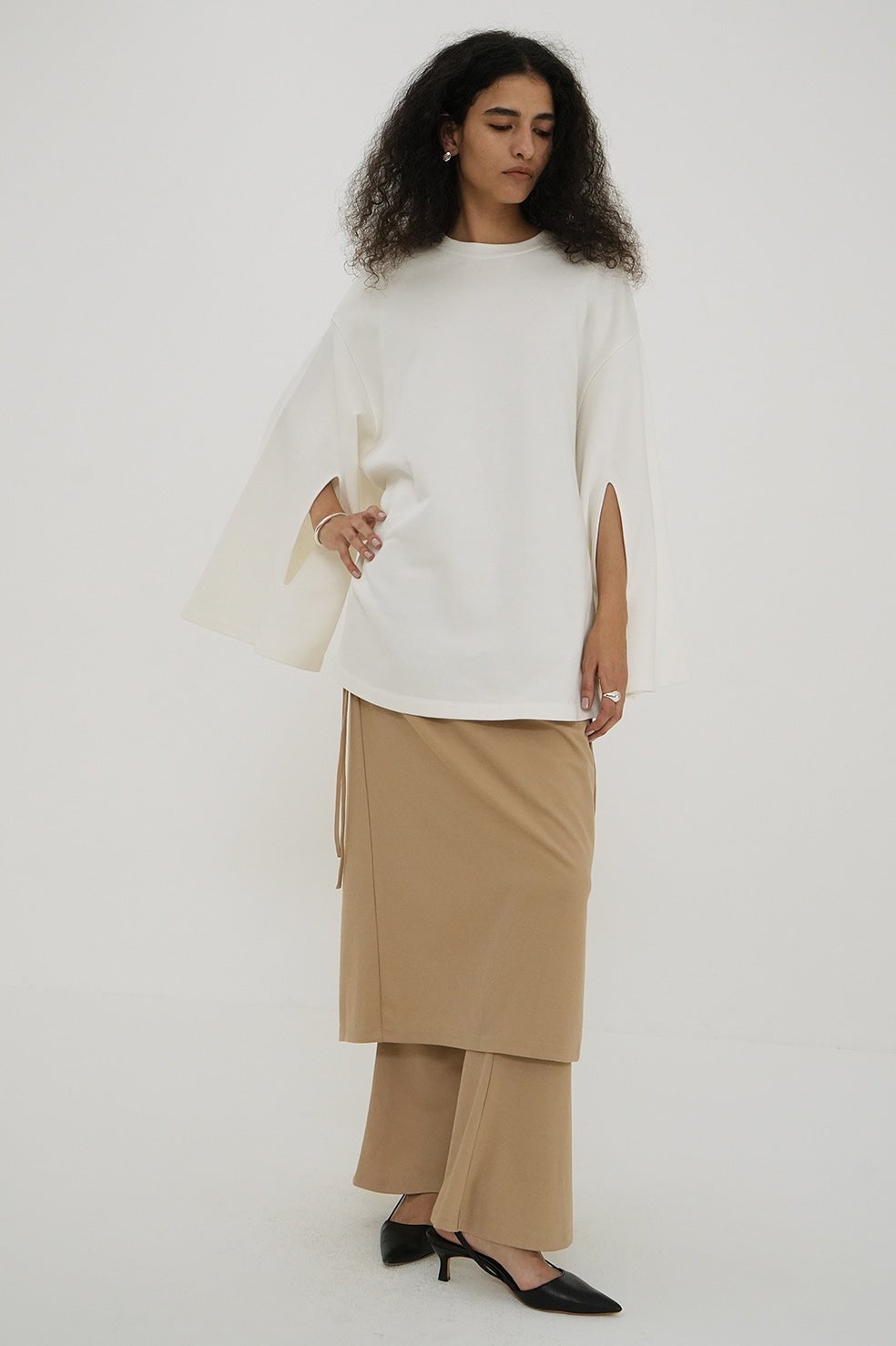 PONCHO SWEAT TOPS