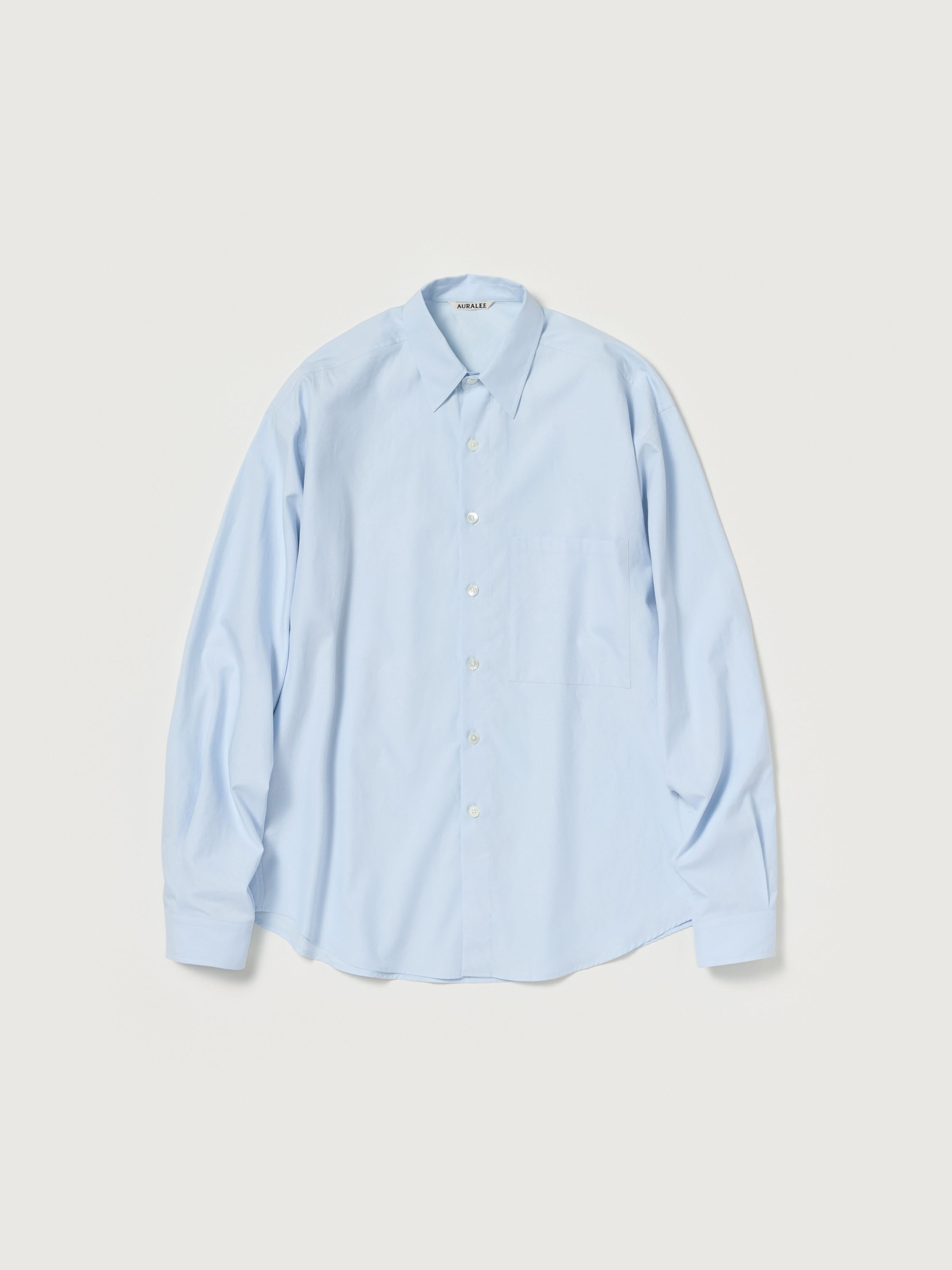 WASHED FINX TWILL BIG SHIRT