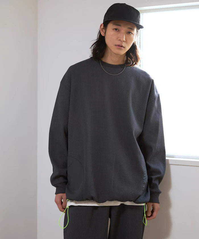 Side Pocket Spindle Tech Thermal Crew