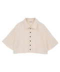 CRISP CROPPED POLO TOPS
