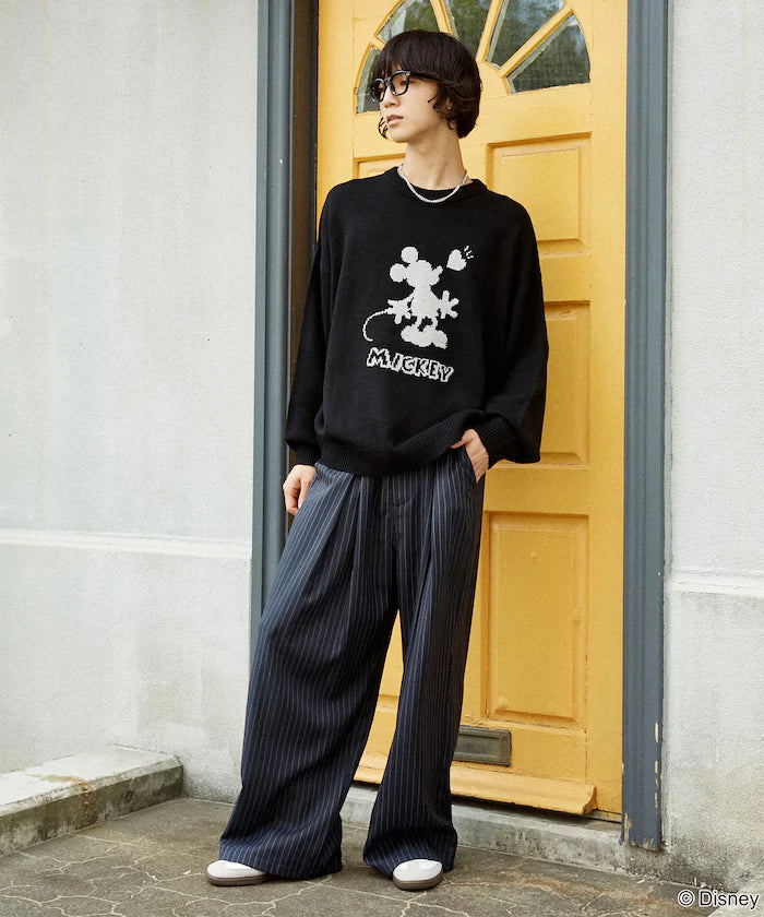 Limited Edition 'DISNEY MICKEY MOUSE' SHADOW KNIT