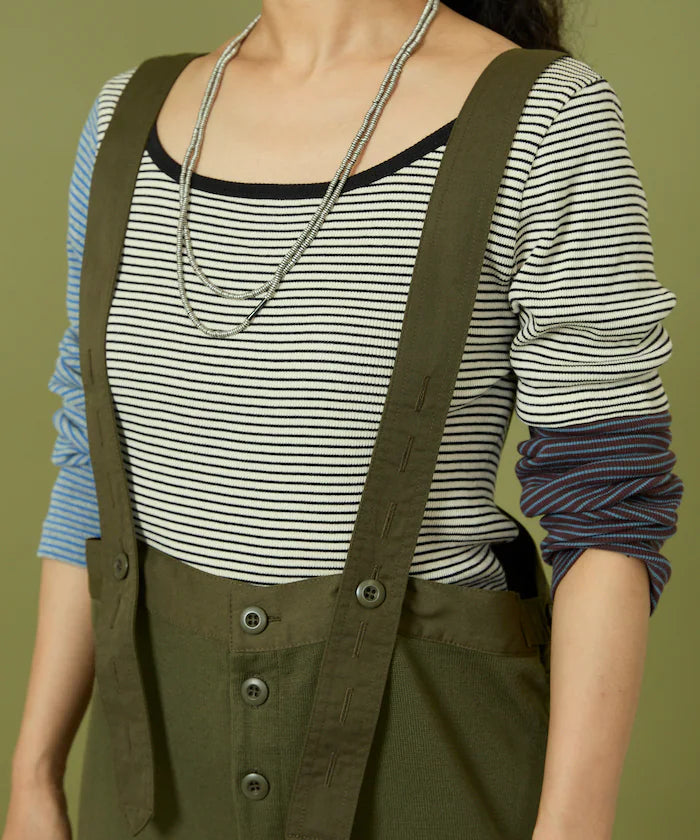 Knit Military Overalls