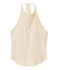 HALTER NECK CUP IN RIB TOPS