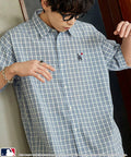Custom MLB One Point Embroidery Half Sleeve Big Shirt Limited Edition