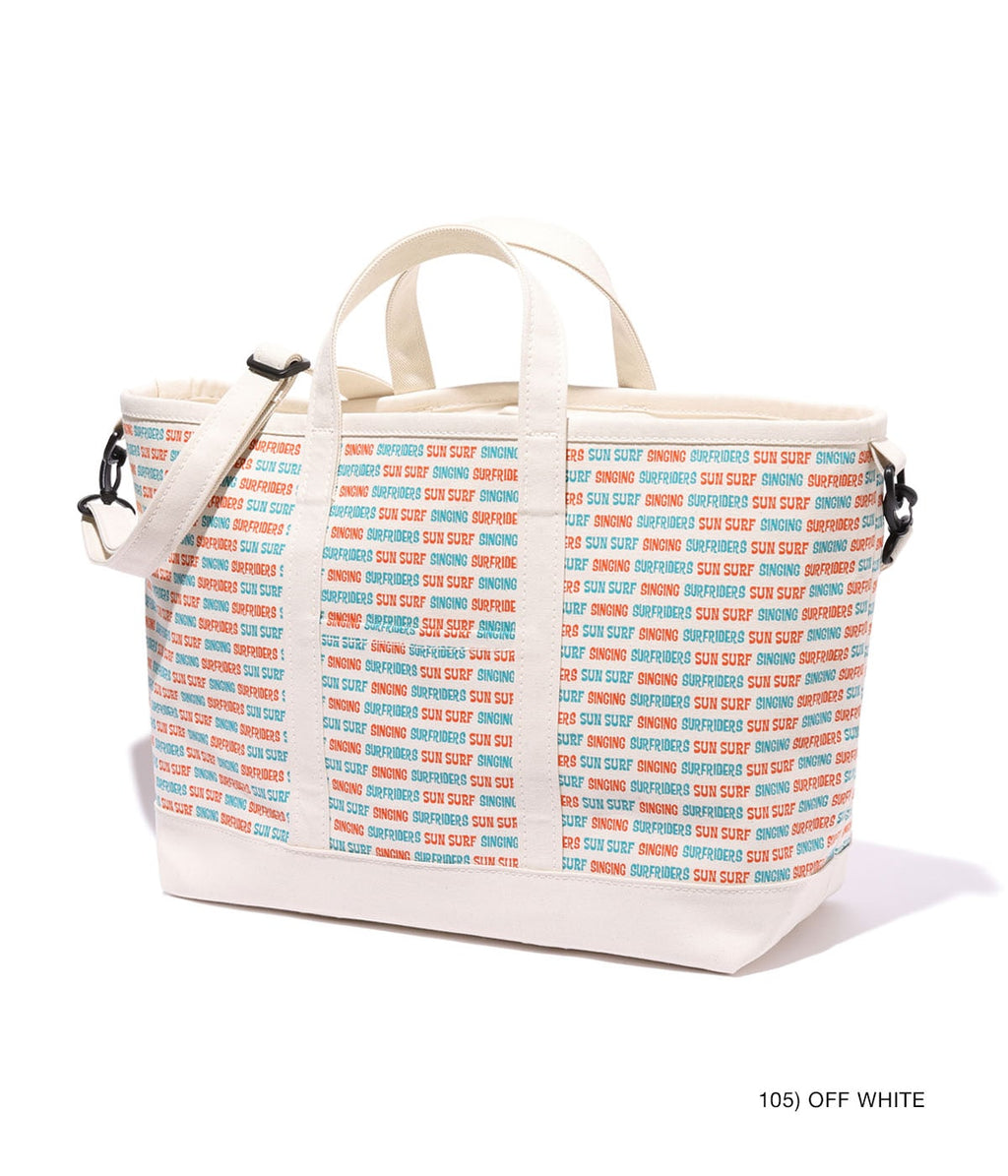 COTTON CANVAS TOTE BAG “SUNSURF LOGO” (LARGE)