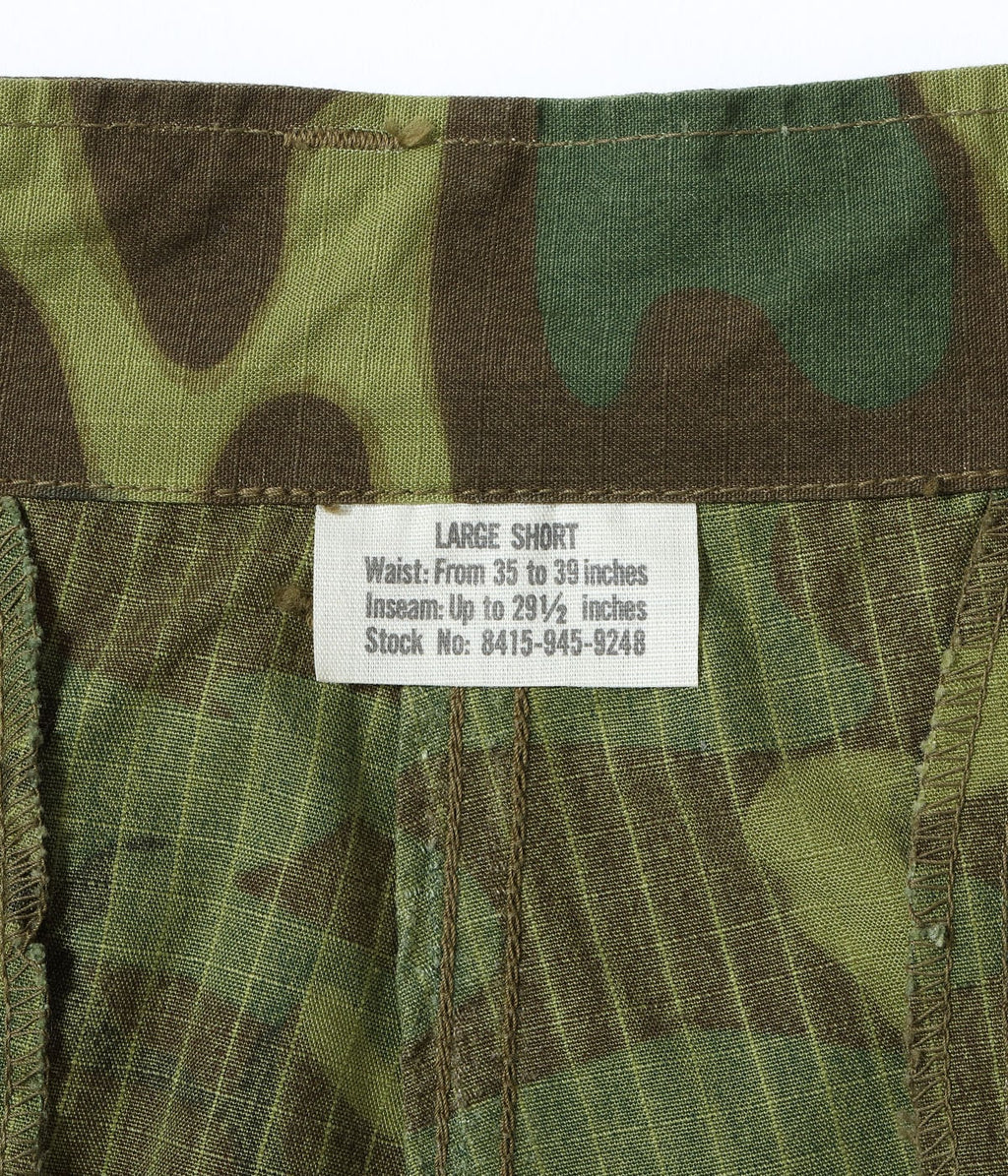 TROUSERS, MAN'S, CAMOUFLAGE COTTON, WIND RESISTANT POPLIN, CLASS 2 SHORTS