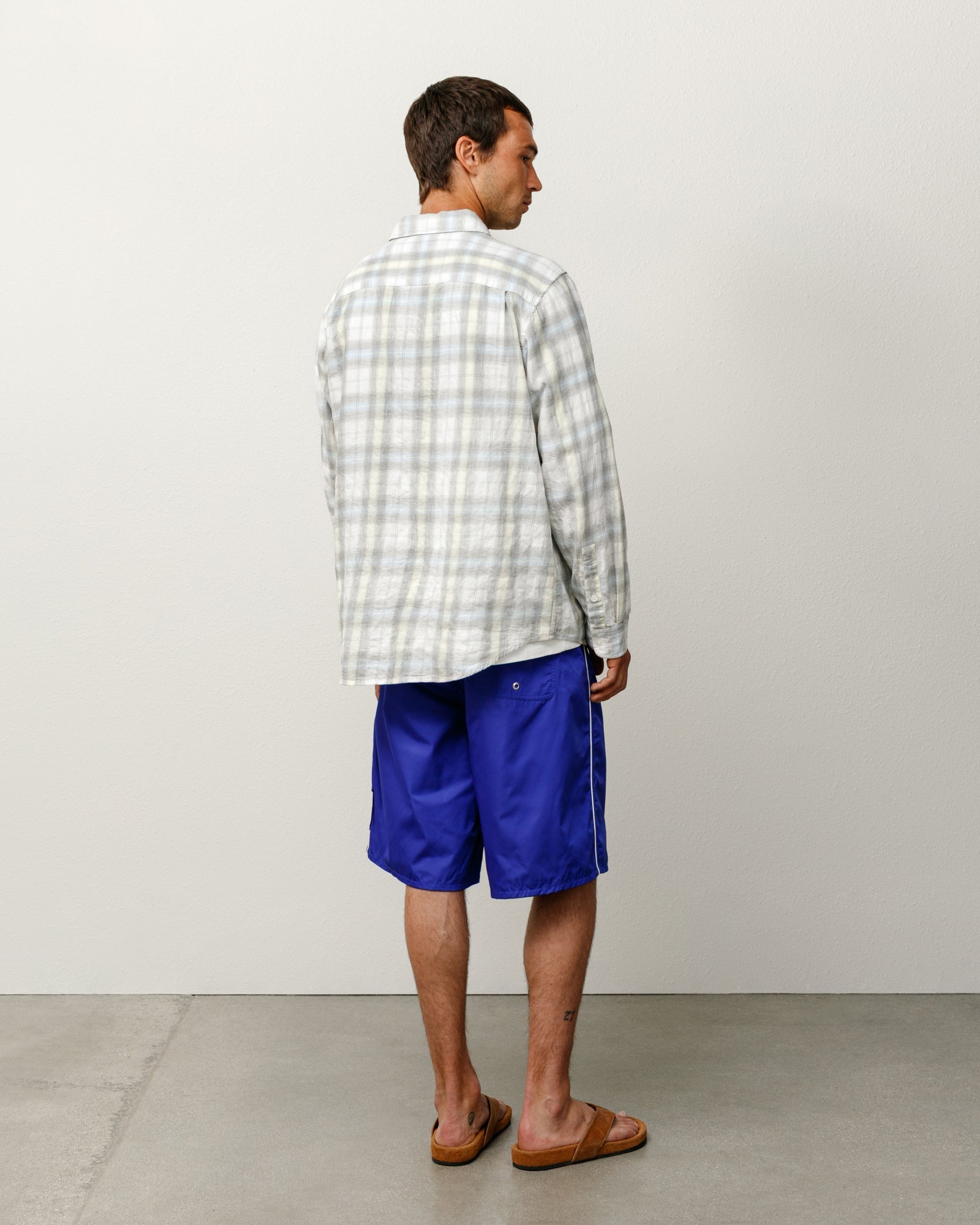 BEACH PLAID SHIRT