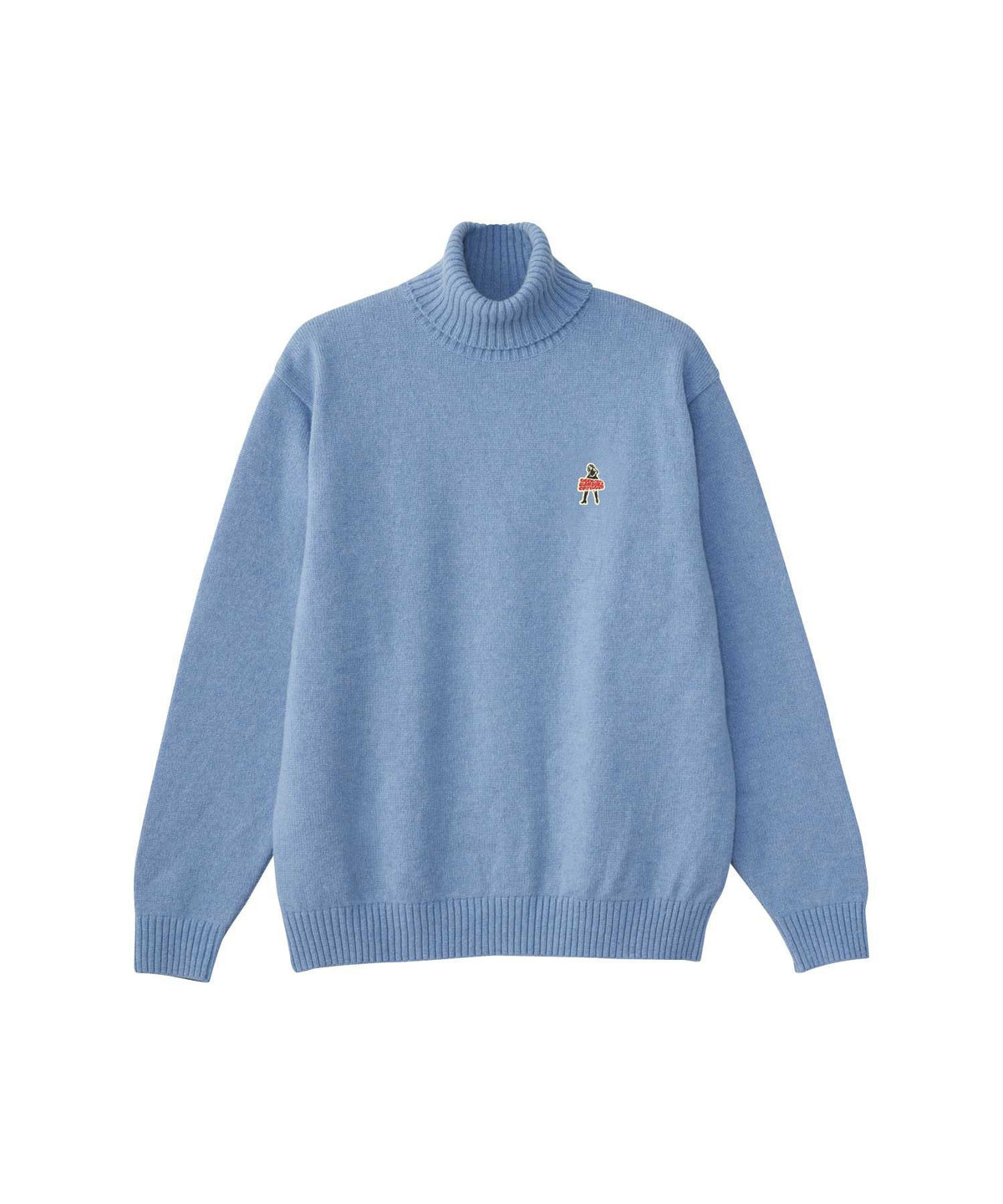 Vixen Girl Patch Turtle Neck Sweater