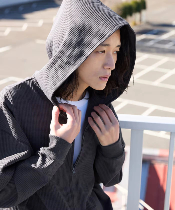 Spindle Tech Thermal Nylon Pocket Zip-Up Parker
