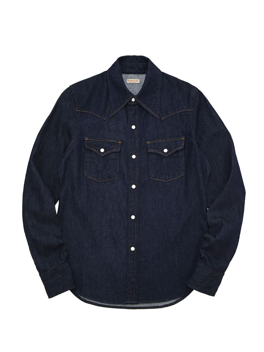 8oz Denim Western Shirt (L's)