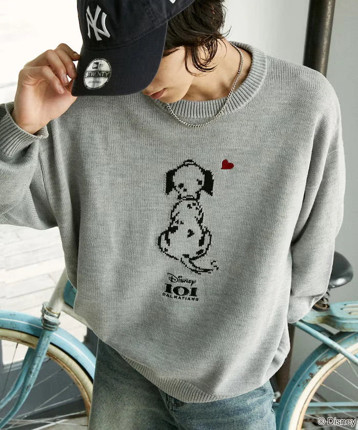 Special Order 101 DALMETIANS HEART KNIT