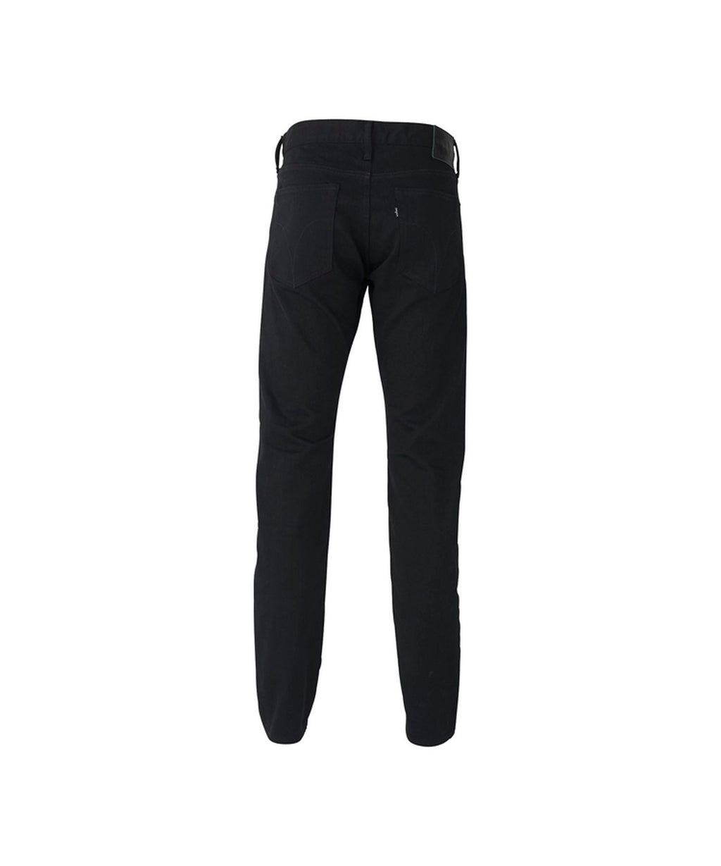 Black Denim Slim Pants