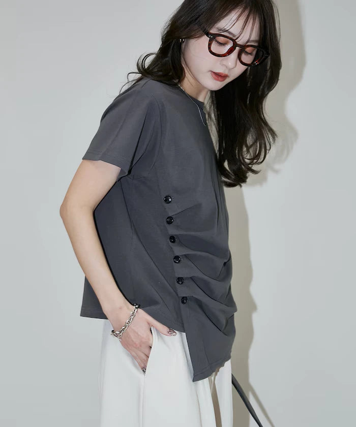 Button Design T-Shirt Limited Edition