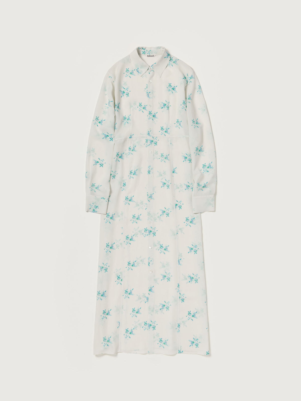 PRINTED AIRY SILK GEORGETTE DRESS