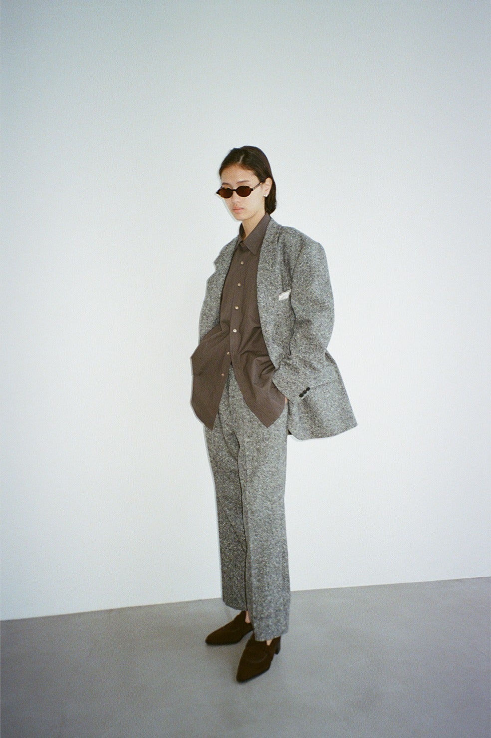 CLANE&times;KEIJI KANEKO HOMESPUN TROUSERS