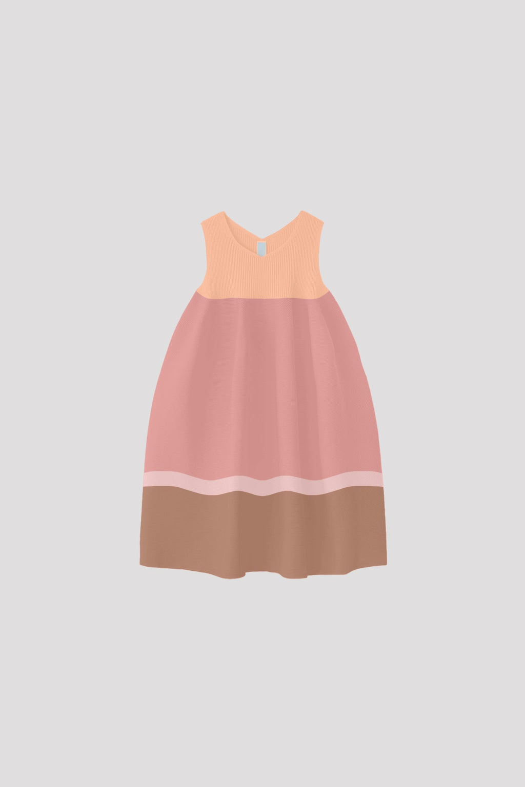 POTTERY KIDS SLEEVELESS BUST FLARE DRESS