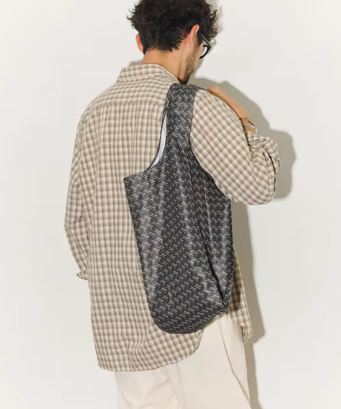 All-over Monogram Print Large Size Market Bag