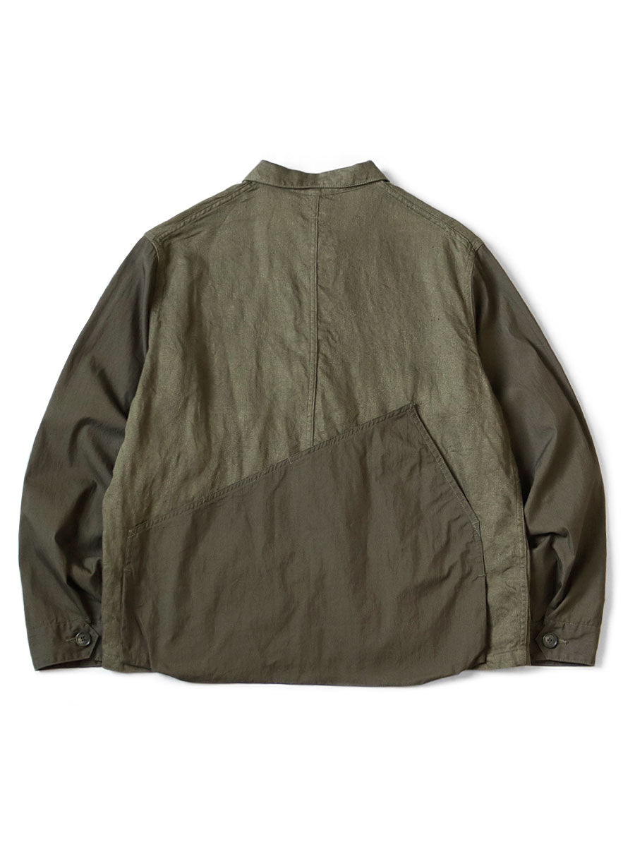 Linen Chino Cloth x Gabardin Goman Coveralls