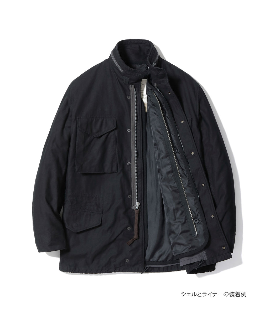 WILLIAM GIBSON COLLECTION BLACK M-65 LINER