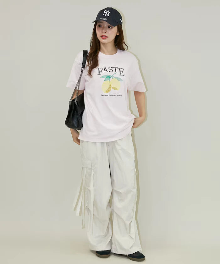 Lemon Embroidery T-shirt Limited Edition