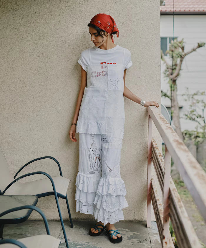 Remake Vintage Lace Patchwork Camisole