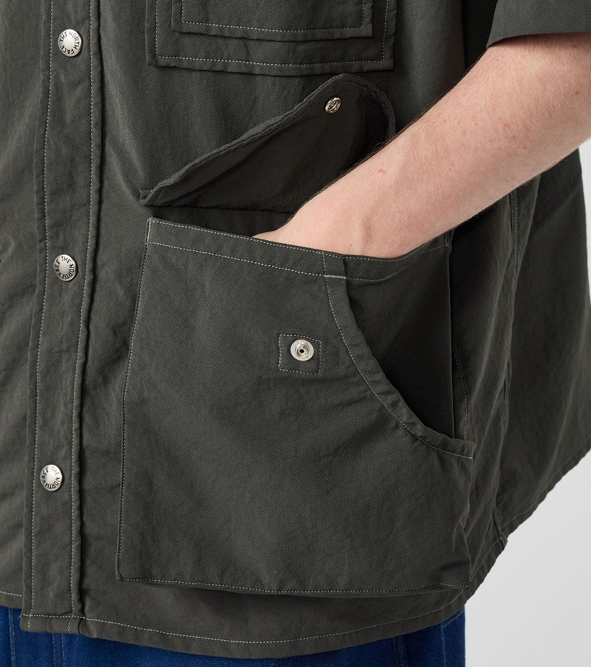 Garment Dyed ALPHADRY Field S/S Shirts