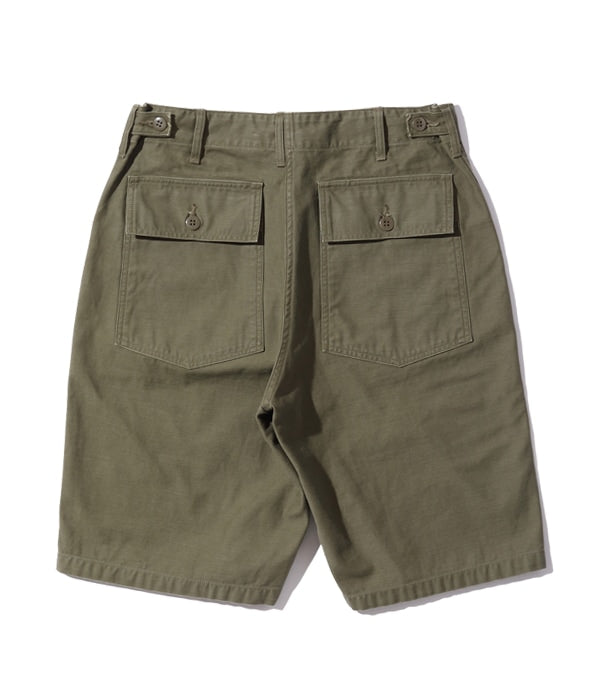 Trousers, Men's, Cotton Sateen Olive Green QM Shade 107, Type I, Class Shorts