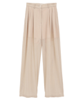 SHEER TUCK PANTS