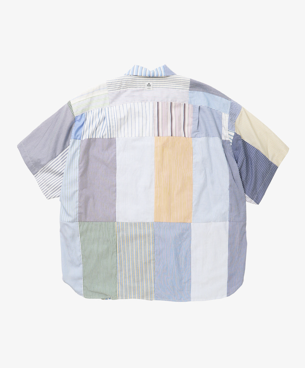 overshirt short sleeve stripe five