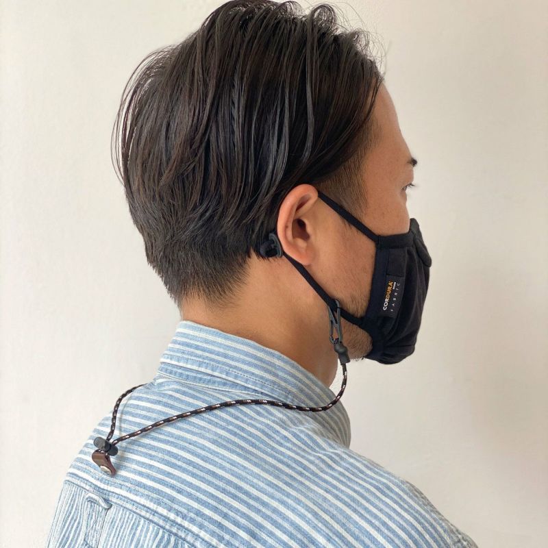 2WAY MASK HOLDER/BEIGE