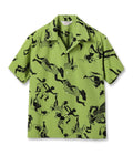 DOBBY COTTON OPEN SHIRT “CARIBBEAN”