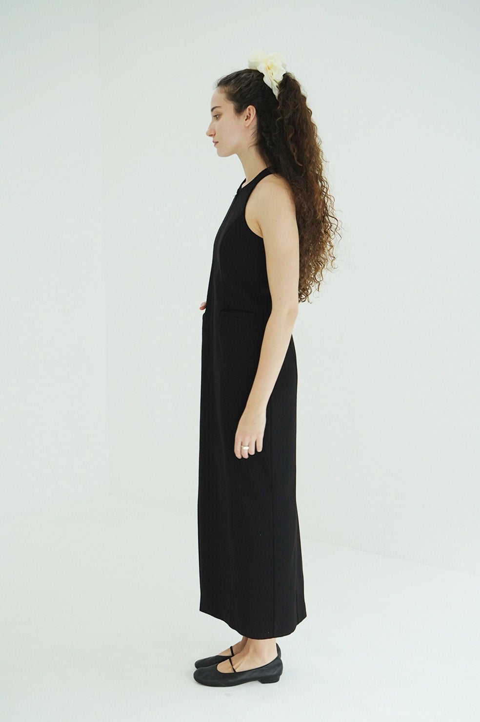 FRONT ZIP AMERICAN SLEEVE ONEPIECE